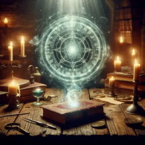 Image of the magic circle in action